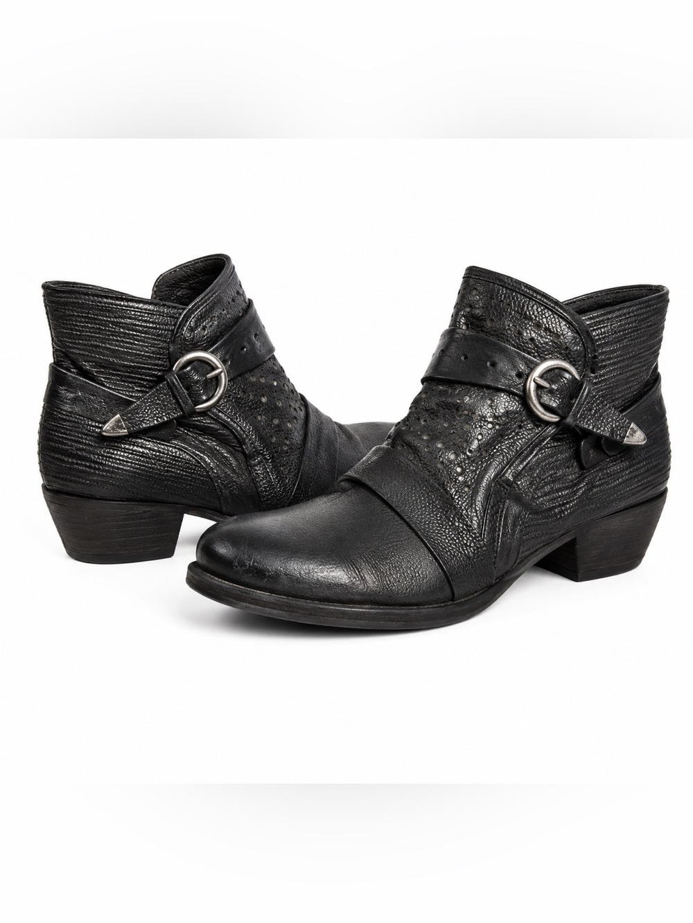 Miz Mooz Marnie studded leather ankle Boots